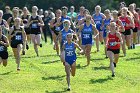 XC Wheaton & Babson  Wheaton College Women’s Cross Country compete at the 9th Annual Wheaton & Babson Season Opener on the Mark Coogan Course at Highland Park in Attleboro, Mass. - Photo By: KEITH NORDSTROM : Wheaton, XC, Cross Country, 9th Annual Wheaton & Babson Season Opener